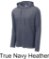 Transmed, Inc. PosiCharge ® Tri-Blend Wicking Long Sleeve Hoodie - TMI-SMST406