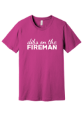 Dibs On The Fireman Jersey Tee 