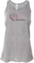 Adult & Youth Womens Flowy Racerback Tank BSCAR Adult & Youth Womens Flowy Racerback Tank BSCAR