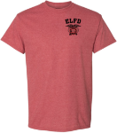 Youth & Adult Short Sleeve Heather Tee ELFD  Short Sleeve Heather Tee ELFD