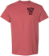 Youth & Adult Short Sleeve Heather Tee ELFD - ELFD-8000/8000B INK
