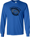 Youth & Adult Volleyball Conference Champs Long Sleeve Long Sleeve Tee