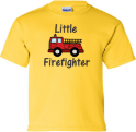 Youth Little Firefighter Tee Youth Little Firefighter T-shirt