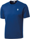 Adult Solid Contender Tee Adult Poly Tee